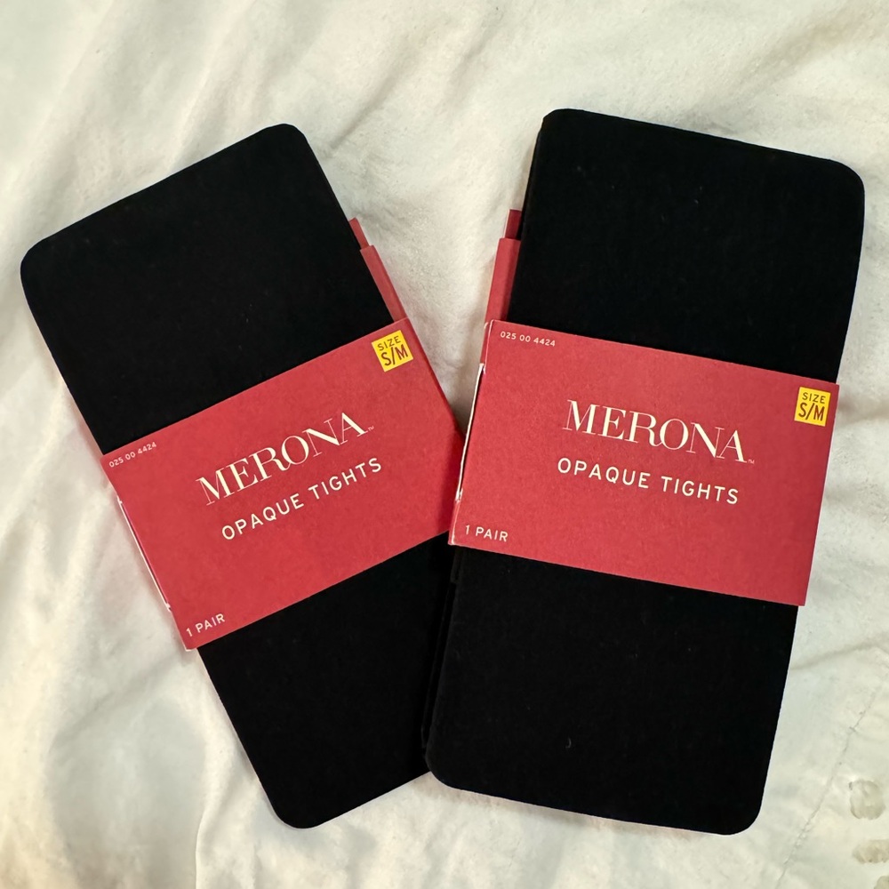Merona Opaque Tights Pack of 2